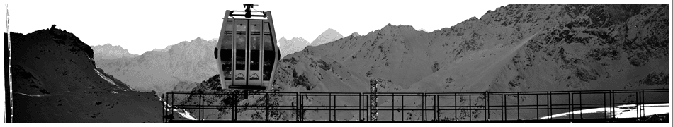 Chamonix mountain landscape